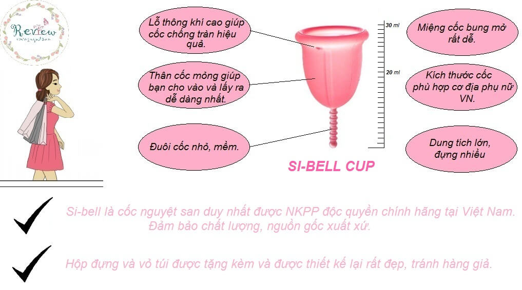 cốc kinh nguyệt Si-bell
